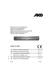 AKO UWS 75 RD/1 Instrucciones De Montaje Y De Manejo