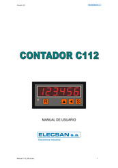 Elecsan C112 Manual De Usuario