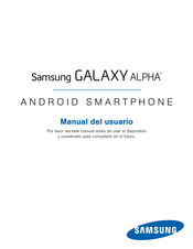 Samsung Galaxy Alpha Manual Del Usuario