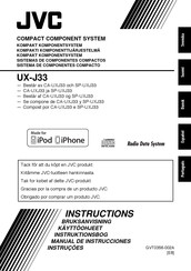 JVC UX-J33 Manual De Instrucciones