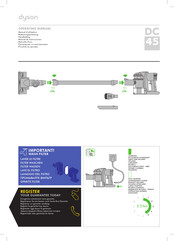 Dyson DC45 Manual De Instrucciones