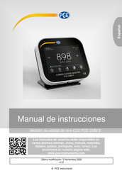 PCE CO2 Manual De Instrucciones