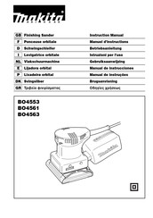 Makita BO4561 Manual De Instrucciones