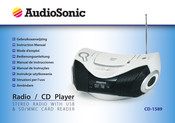 AudioSonic CD-1589 Manual De Instrucciones