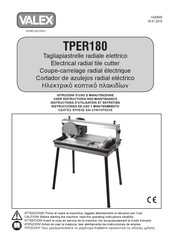 Valex TPER180 Instrucciones De Uso