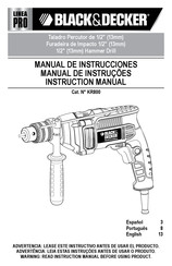 BLACK&DECKER KR800 Manual De Instrucciones