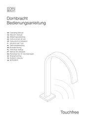 Dornbracht Touchfree Instrucciones De Uso