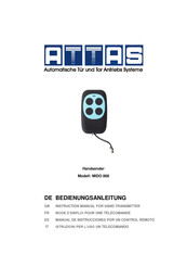 Attas MIDO 868 Manual De Instrucciones