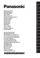 Panasonic NN-K101WM Instrucciones De Funcionamiento