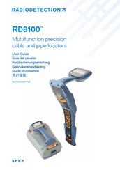 Radiodetection RD8100 Guia Del Usuario