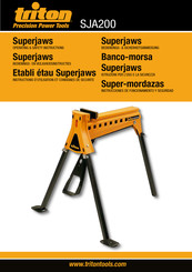 Triton SUPERJAWS SJA200 Instrucciones De Funcionamiento Y Seguridad