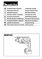 Makita BHR162 Manual De Instrucciones