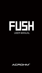 Acrohm FUSH Manual De Usuario