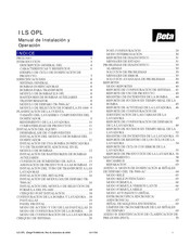 Beta ILS OPL Manual De Instalación Y Operación