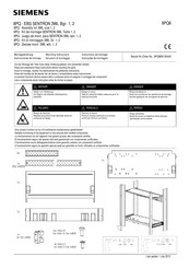 Siemens EBS SENTRON 8PQ Instrucciones De Montaje