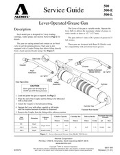 Alemite 500 Guía De Servicio