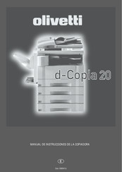 Olivetti d-Copia 20 Manual De Instrucciones