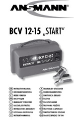 ANSMANN BCV 12-15 START Instrucciones De Manejo