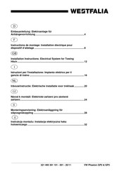 Westfalia 321 495 391 101 Manual De Instrucciones