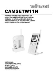 Velleman CAMSETW11N Manual Del Usuario