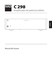 NAD C298 Manual Del Usuario