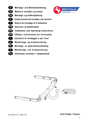 Westfalia Automotive 307 283 Instrucciones De Montaje