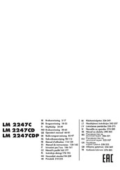 Husqvarna LM 2247CDP Manual De Instrucciones