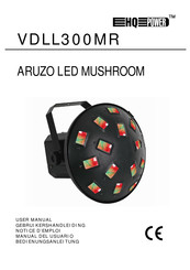 HQ-Power ARUZO LED MUSHROOM VDLL300MR Manual Del Usuario