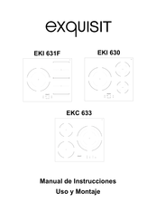 Exquisit EKI 630 Manual De Instrucciones, Uso Y Montaje