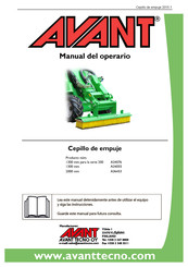 AVANT A36453 Manual Del Operario