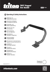 Triton TWX7 Instrucciones De Uso Y Seguridad