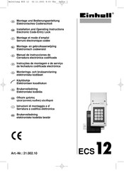 EINHELL ECS12 Manual De Instrucciones