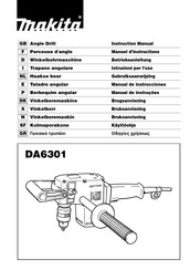 Makita DA6301 Manual De Instrucciones