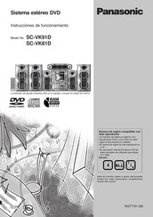 Panasonic SC-VK91D Instrucciones De Funcionamiento