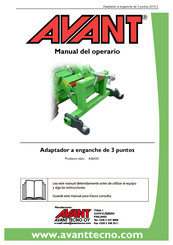AVANT A36433 Manual Del Operario