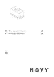 Novy Essence 829/1 Manual De Empleo E Instalación