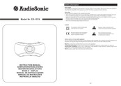 AudioSonic CD-1576 Manual De Instrucciones