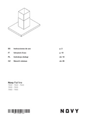 Novy Flat'line 7650 Instrucciones De Uso