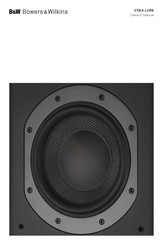 Bowers & Wilkins CT8.4 LCRS Manual De Instrucciones