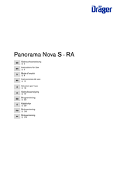 Dräger Panorama Nova PC Instrucciones De Uso