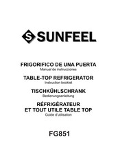 Sunfeel FG851 Manual De Instrucciones