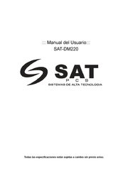 SAT SAT DM220W Manual Del Usuario