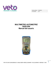 Veto D9301006 Manual Del Usuario