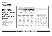 Tascam DP-004 Guía De Arranque Rápido