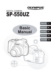 Olympus SP-550UZ Manual Del Usuario