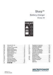 MicroPower Sharp 30 Instrucciones De Uso