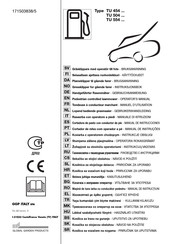 GGP ITALY TU 554 Serie Manual De Instrucciones