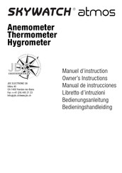 Skywatch atmos Manual De Instrucciones