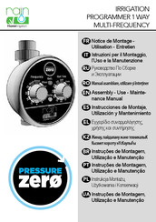 Rain Pressure ZERO Instrucciones De Montaje