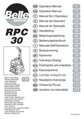 Belle RPC 30 Manual Del Operador